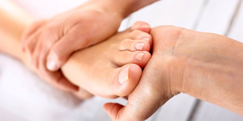 Rehabilitation foot massage